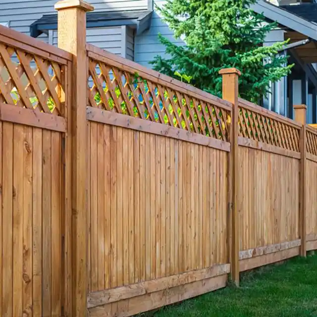custom fencing wood