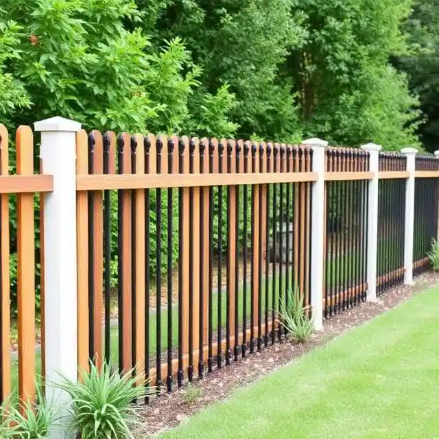 wood fence